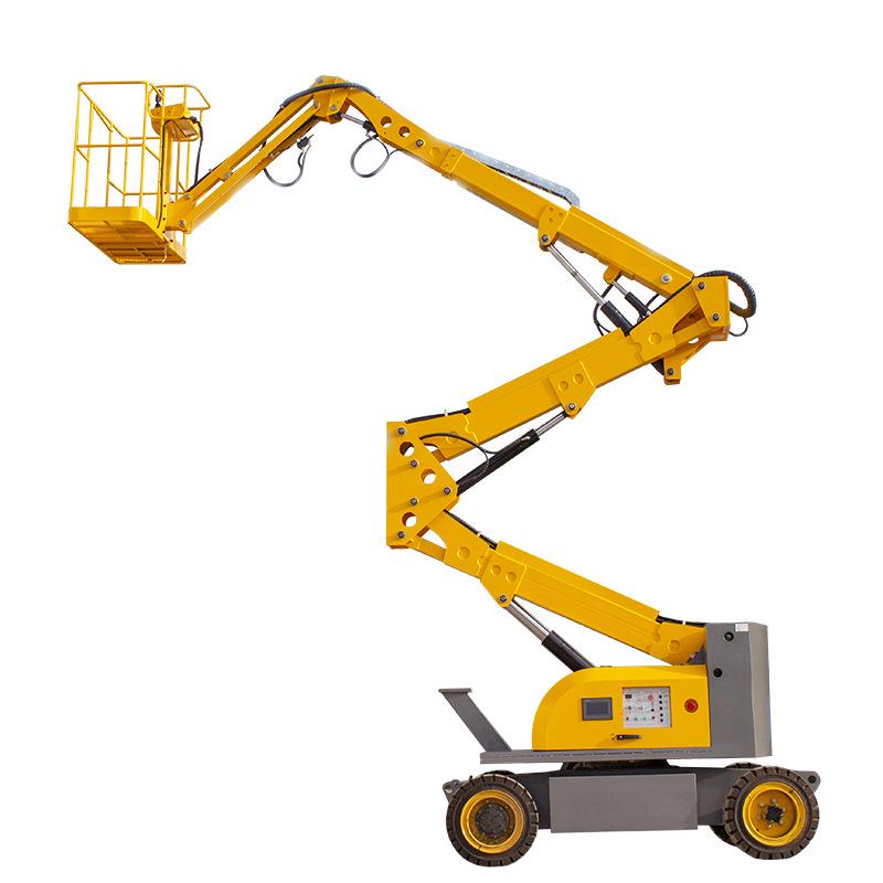 Self-Propelled Articulating Boom Lift: 8-20 Meters, 360° Rotation, Hydraulic High-Altitude Platform