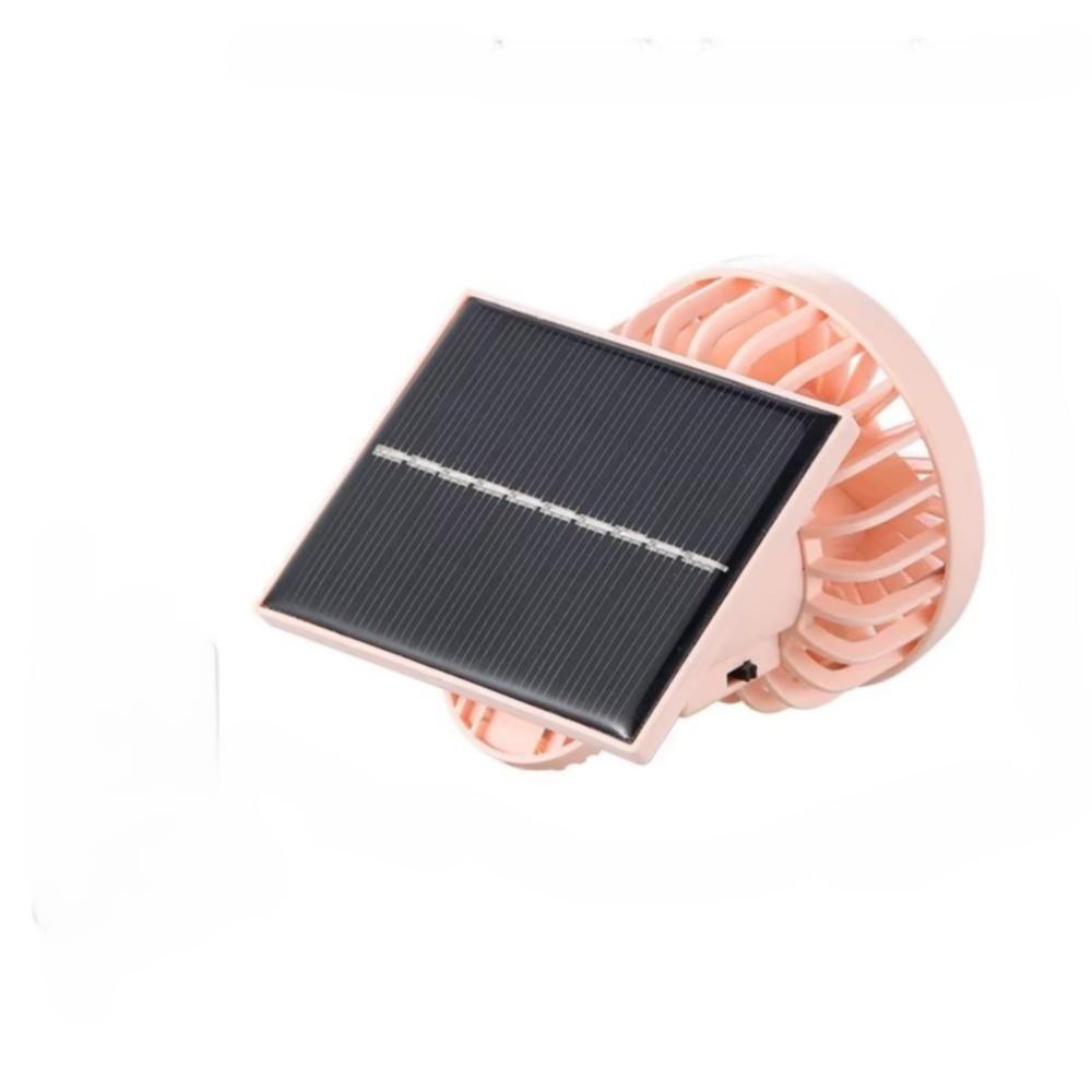 Solar Powered Hat Clip Fan USB Rechargeable Personal Fan Summer Cap Clip Cooler Fan