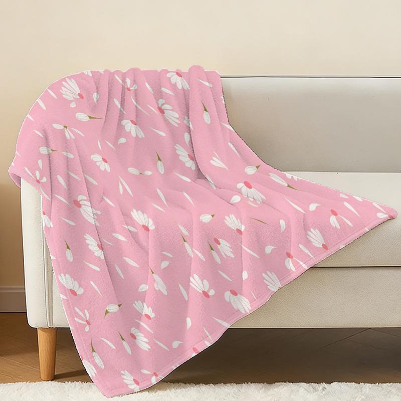 Soft Skin-Friendly Solid Color Flannel Blanket – Cozy Throw for Home Decor, Halloween & Christmas, Ideal for Relaxing Indoors
