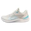 Lightweight Comfortable Versatile Shock Absorption Rebound Low-Top Casual Running Shoes Women Sneaker White Blue AGLU240-1