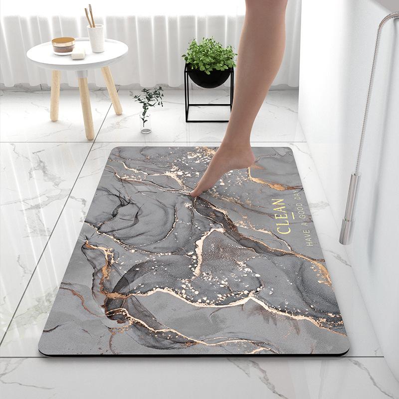 Dirt-Resistant Non-Slip Diatom Mud Bathroom Floor Mat