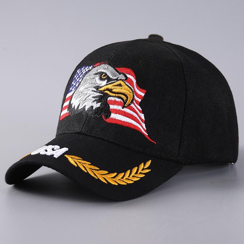 Patriot's Pride USA Eagle Baseball Cap Embroidered Breathable Casual Sports Hat with Sun Protection for Outdoor Enthusiasts
