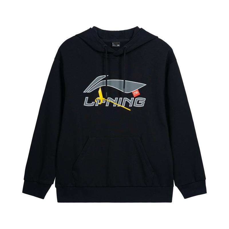 Li-Ning Модный Универсальный Топ и Брюки с Манжетами Повседневный Спортивный Костюм Мужской костюм AWDT601-5+AKLUE31-1