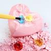 Археологический набор для раскопок драгоценных камней Love Heart, самодельные раскопки, сокровища, ископаемые, игрушка, детский научный набор, набор для горнодобывающей промышленности