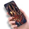 Пентаграмма 666 демонический сатанинский силиконовый чехол для телефона для Xiaomi Redmi Note 11 10 9 8 Pro 11T 10T 10S 9S 8T 9 9A 9C 9T черный чехол