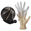 Wall Mount Football Ball Holder Easy To Install Multipurpose Hand-Shaped Basketball Football Volleyball Display Rack