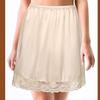 Thin JK Underpants Lace Edge Underskirt Women Petticoats Anti-Lighting Underskirt Silk Dress Slip