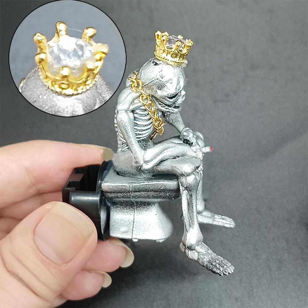 Освежитель воздуха в автомобильном дефлекторе с черепом в форме орнамента Диффузор эфирных масел Свежий воздух в дефлекторе Ароматерапия Автомобильные аксессуары