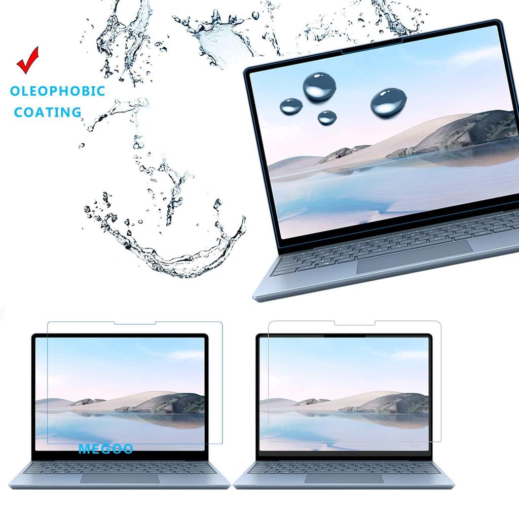 Стекло MEGOO Surface Laptop go 3 go2 также подходит для Surface Laptop go защитный ЖК-экран, устойчивый к царапинам [2 шт.]