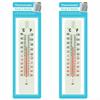 Wall Thermometer Hang Home Office Warehouse 195x40x6mm Accurate