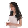 Романтичная вуаль-мантилья Роза Покрытие для головы Модный аксессуар Церковная шаль Католическая церковь
