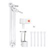 Desk Mount Microphone Arm 360 Degree Rotation Adjustable Mic Arm Stand for 32-60mm Diameter Micropho