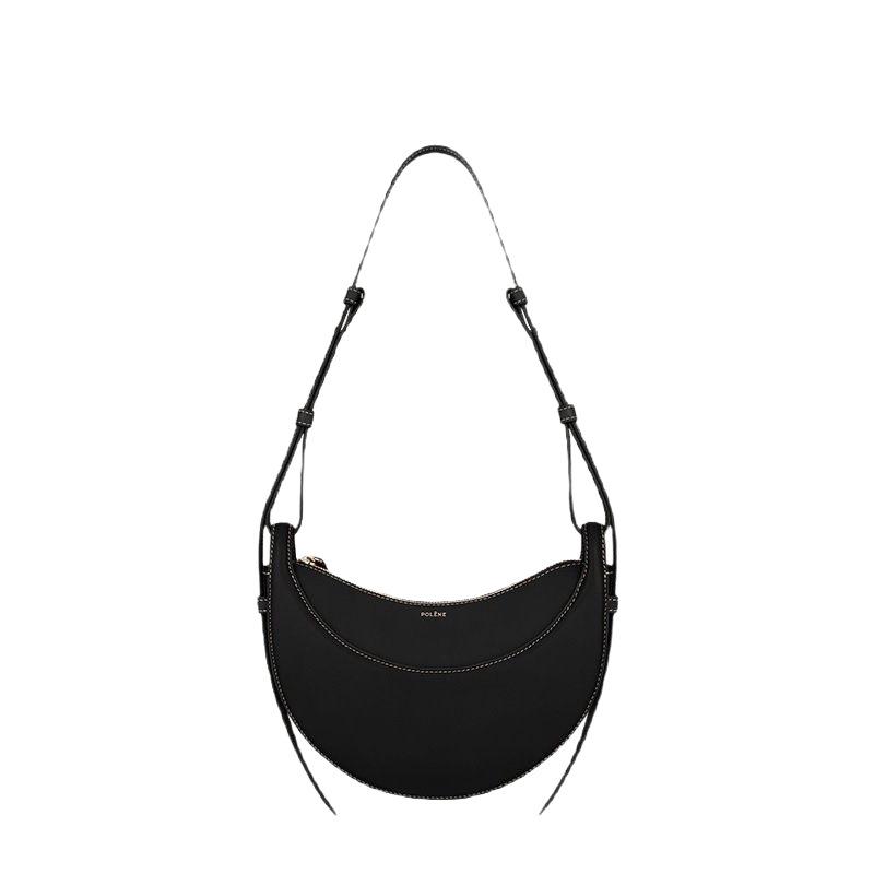 Сумка для седла: Французский городской дизайн, Натуральная кожа, Женская одноплечевая/кроссбоди