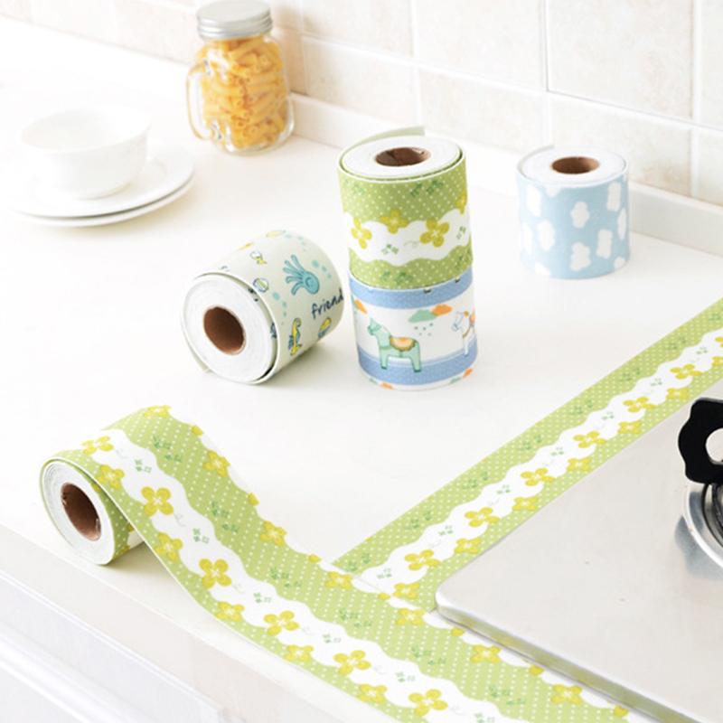 Водонепроницаемая ПВХ лента для герметизации стен ванны, самоклеящаяся лента, лента для окантовки кромок кухонной раковины, декоративная лента для дома 2,8 м