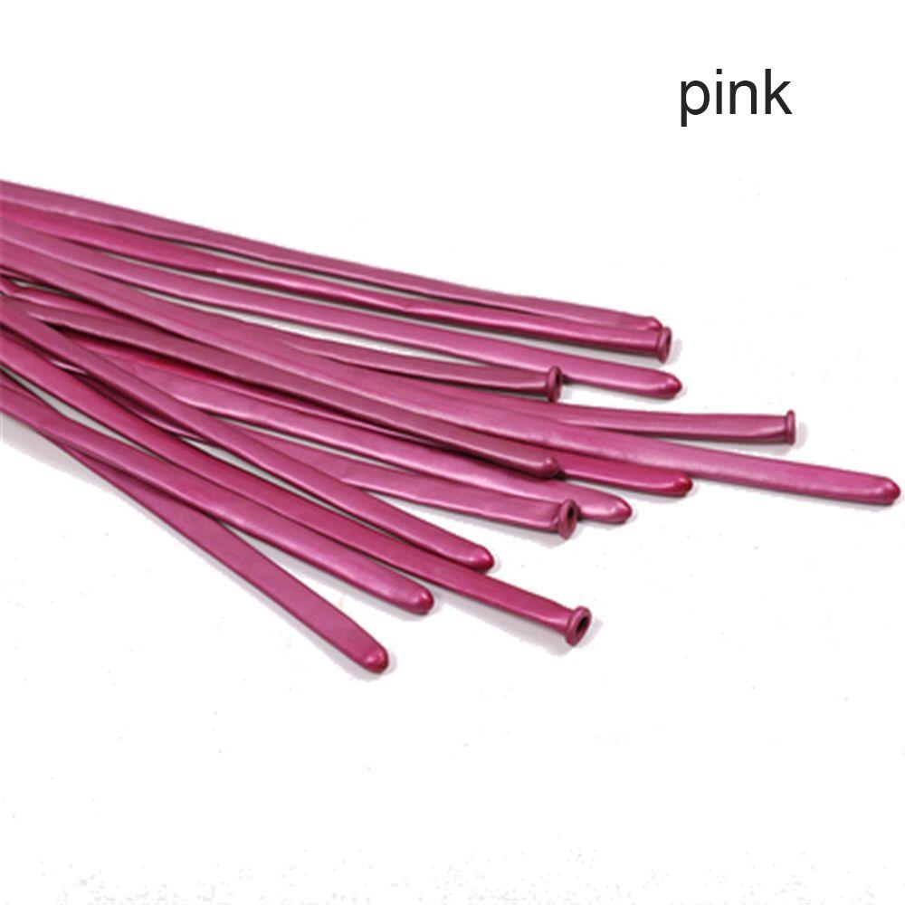 10 шт. цветные латексные шарики для моделирования свадьбы, дня рождения, вечеринки, волшебные длинные шары, полоски для самостоятельного изготовления, металлизированные