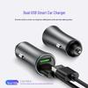Автомобильное зарядное устройство с двумя USB-портами и адаптером для прикуривателя — 3 в 1 для устройств Android