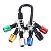 Keychain Drill Screw Adapter 14in Hex Shank Screwdriver Bit Holder Portable Fast Change Extension