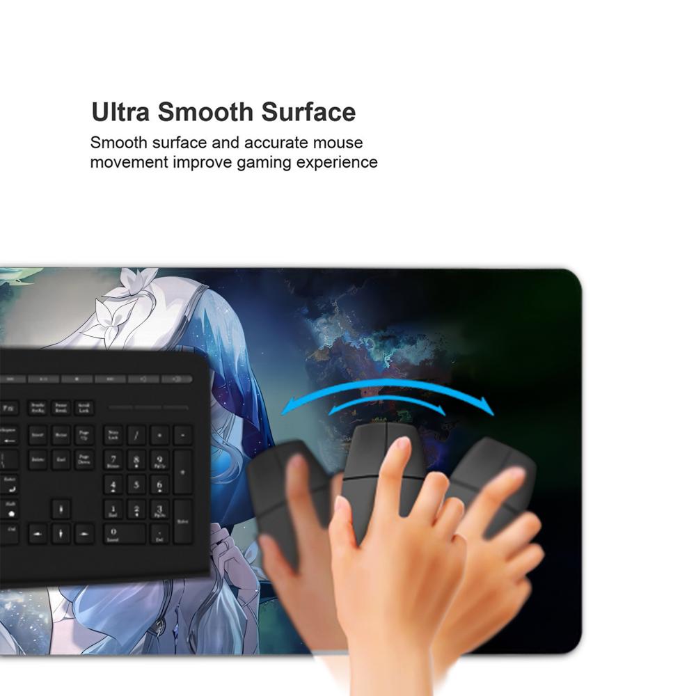 Коврик для мыши shorekeeper 500X1000 мм Большой игровой коврик для мыши Геймерский XL Резиновый Отаку Коврик для клавиатуры Настольный коврик для ноутбука