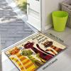 Cat's Sweet Home Pattern Mat Welcome Floor Decor Carpet Non-slip Easy To Clean Area Rug  Living Room Household Washable Doormats
