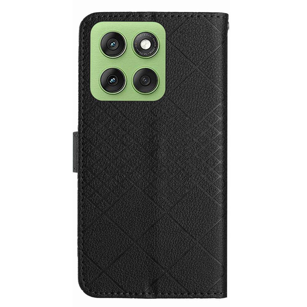 For Motorola Edge 60 5G/60 Fusion 5G Case Wallet Imprint PU Leather Flip Folio Phone Cover