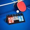 Спортивное табло с 6-значным настольным счетом Flipper Score Keeper Счетчик очков для футбола, баскетбола, настольного тенниса