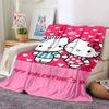 1 шт. Плед Hello Kitty С Днем Святого Валентина Легкий фланелевый плед для дивана, кровати, путешествий, кемпинга, гостиной, офиса, дивана, кресла