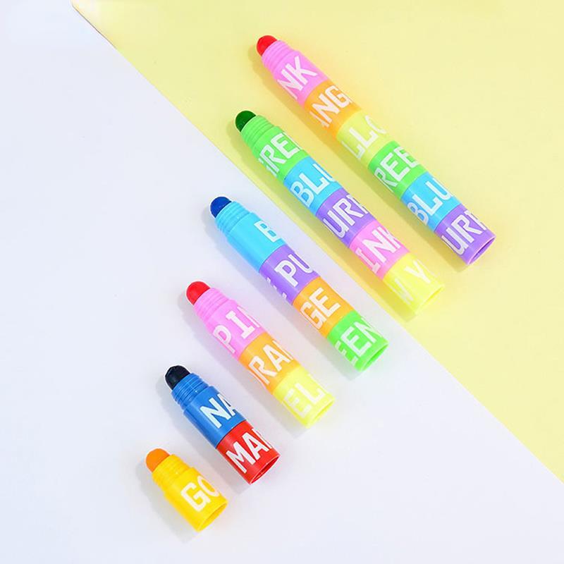 1Pc Mini Bible Highlighters Vintage Candy Colors Pastel Gel Highlighter Pen Markers Graffiti Pen