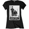 Run DMC Womens/Ladies Paris Photograph Cotton T-Shirt