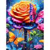 5D DIY Diamond Painting Flowers Full Diamond Mosaic Embroidery Picture Rhinestones Cross Stitch Kit Art Home Decor