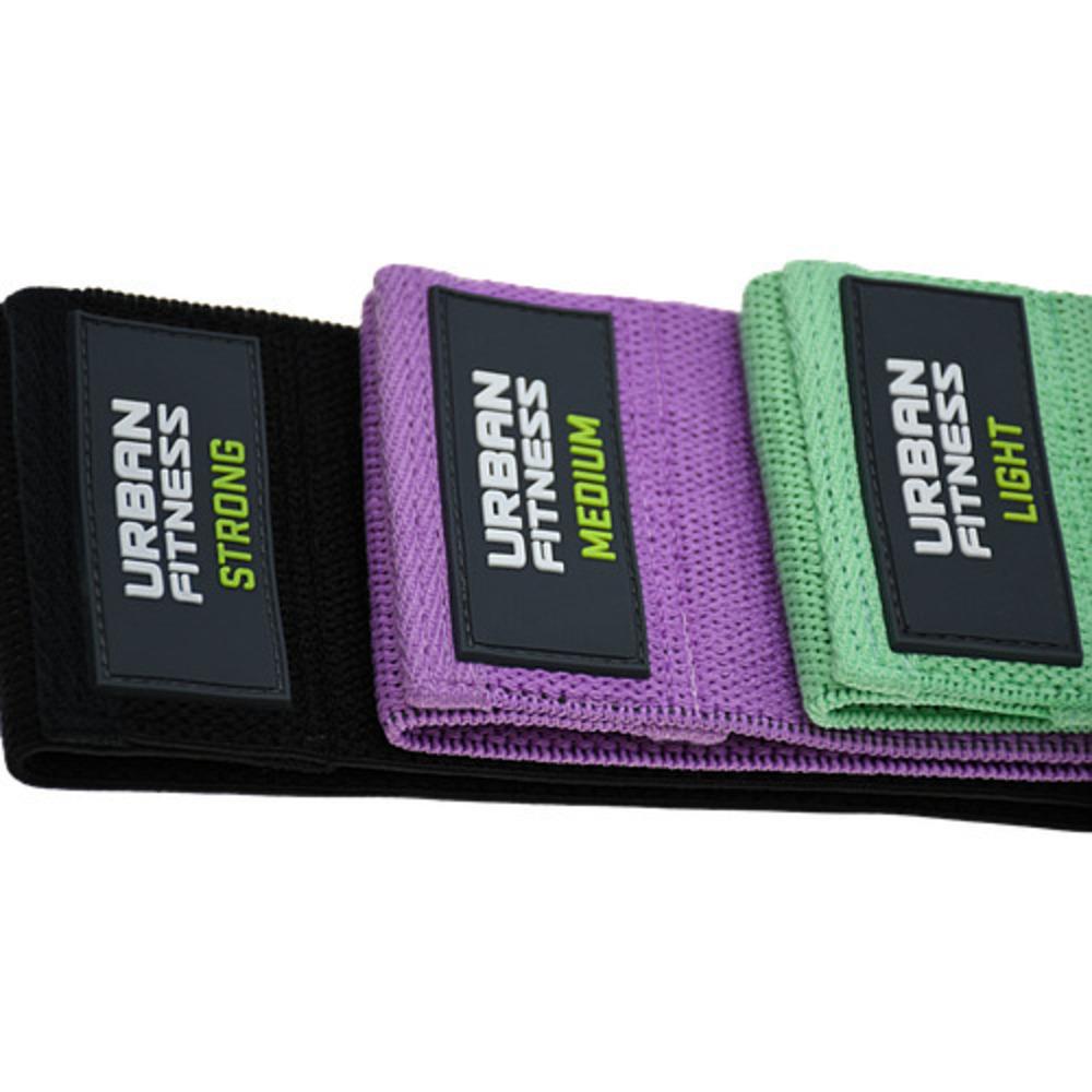 Urban Fitness Equipment Набор тканевых эспандеров (Упаковка из 3 шт.)