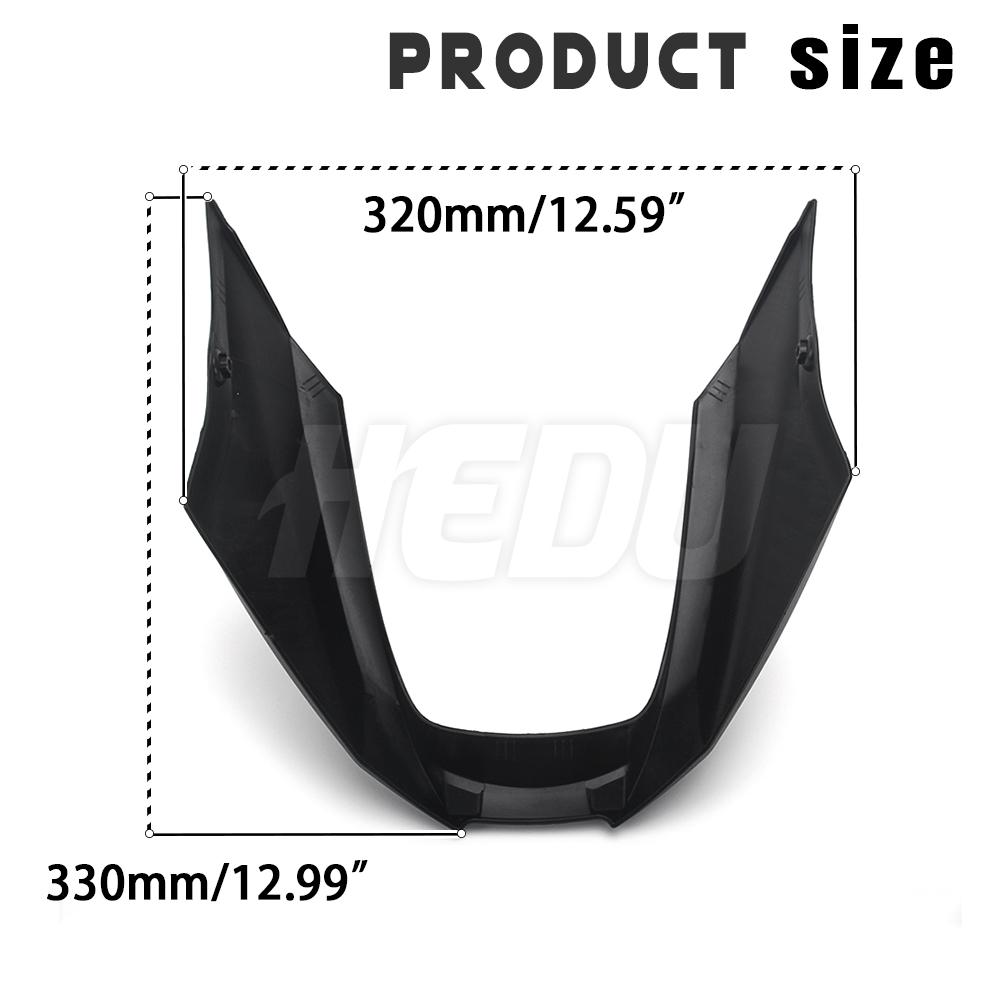 For BMW R 1200GS R1200 GS R 1200 GS 2008 2009 2010 2011 2012 R1200GS Front Beak Fairing Extension Wheel Extender Cover Black