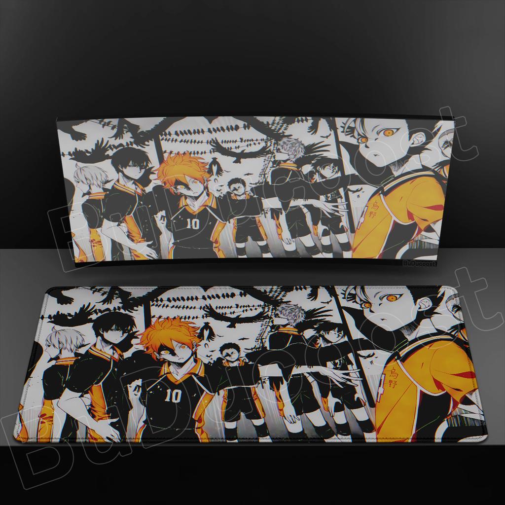 Новый Коврик для мыши Haikyuu Резиновый Ковер Настольный коврик для ПК Игровой стол Подставка под ноутбук XXL Нескользящий Коврик для компьютерной клавиатуры Офисный Настольный коврик