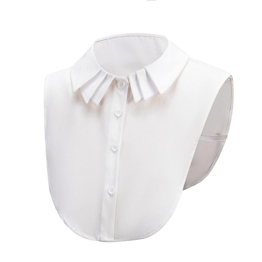 Multi-layer Detachable Collar Button False Collar Ruffles Removable Fake Collar Dresses
