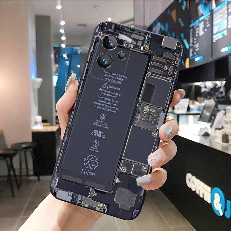 Чехол для телефона с аккумуляторной платой для OPPO Realme C21Y X3 SuperZoom C11 GT2 C25S C35 C31 9 ProPlus Find X2 X5 Pro X3 Neo X5 Lite