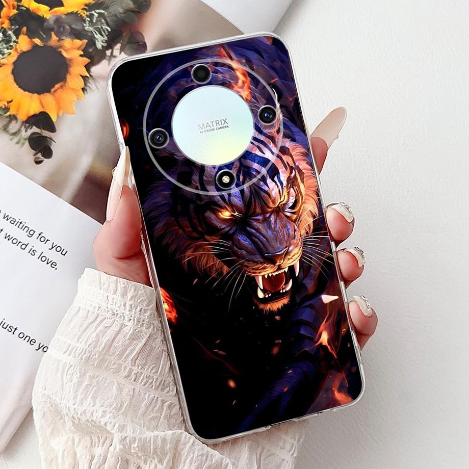 For Honor Magic6 Lite Case ALI-NX3 Popular Fashion Painted Cover Soft Slim Phone Case For Honor Magic5 Lite Magic 6 Lite 5G Bags