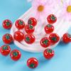 10Pcs Diy Mini Tomato Model Ornaments Diy Accessories Art Crafts Supply Home Decoration Perfect Diy Jewelry Crafts Art Crafts