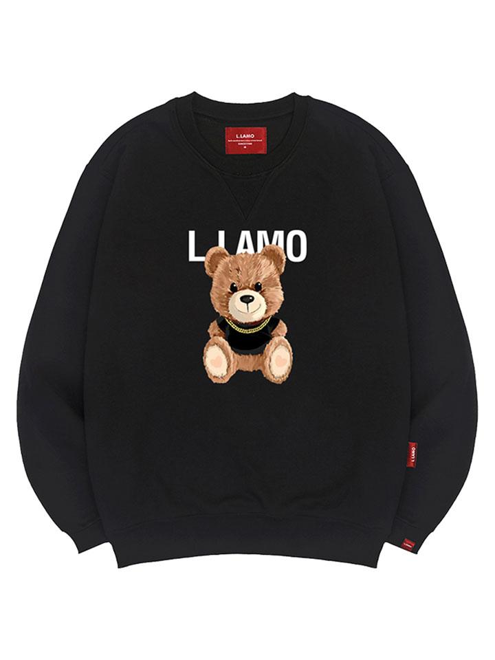 Свитшот с мишкой Тедди Ellamo Smile Унисекс Большие Размеры S~4XL (Тип А)