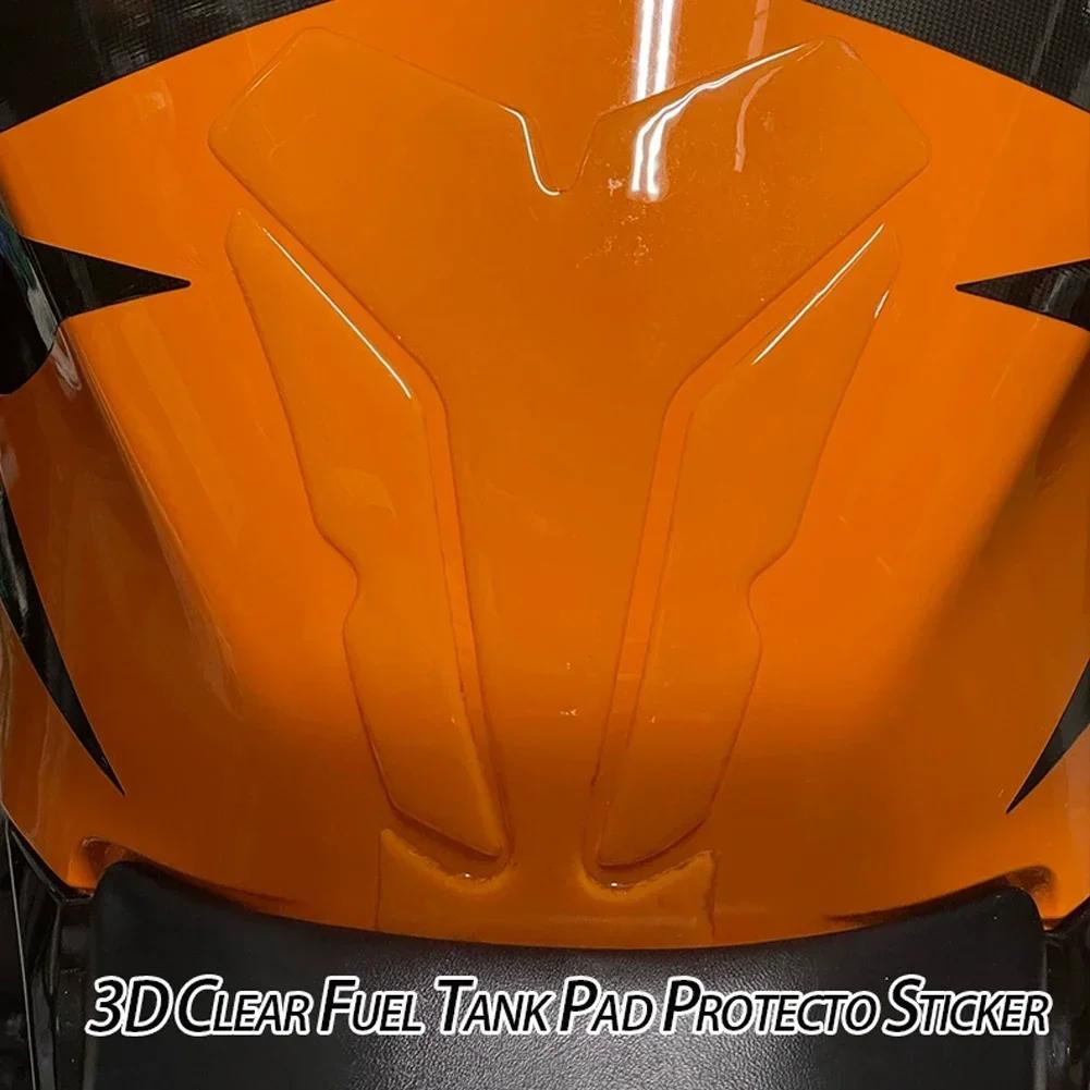 Прозрачная накладка на бак мотоцикла, защитная наклейка для Kawasaki Ninja 400 Z650 Z750 Z900 Z1000 SX для Suzuki GSXS GSXR 600 750 1000