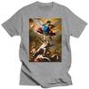 St Michael The Archangel Art Футболка с графическим принтом st michael angel angels archangels saint saint michael