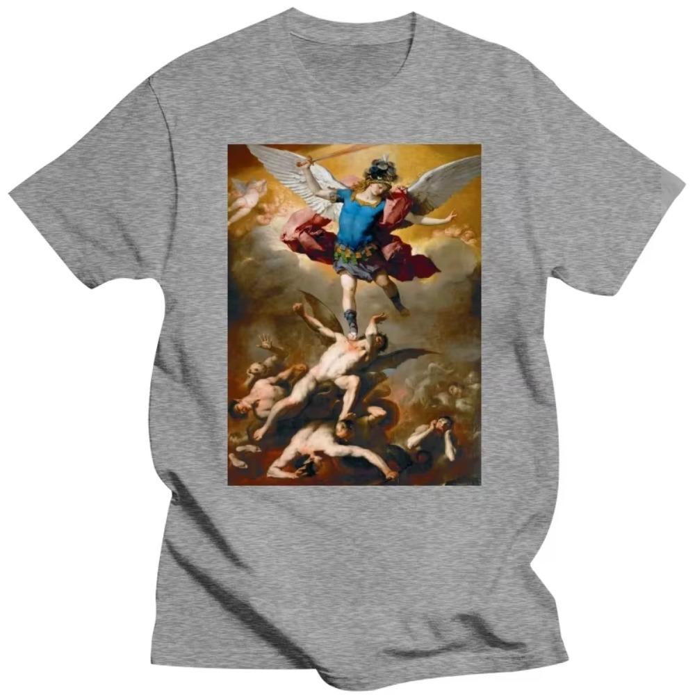 St Michael The Archangel Art Футболка с графическим принтом st michael angel angels archangels saint saint michael