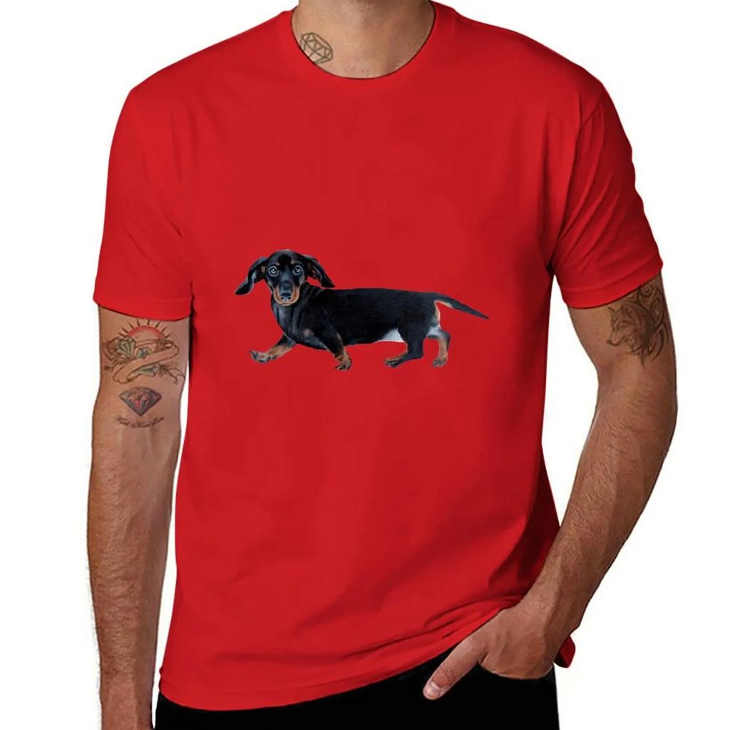 Sausage doggy T-Shirt hippie clothes tees for a boy plain t shirts men