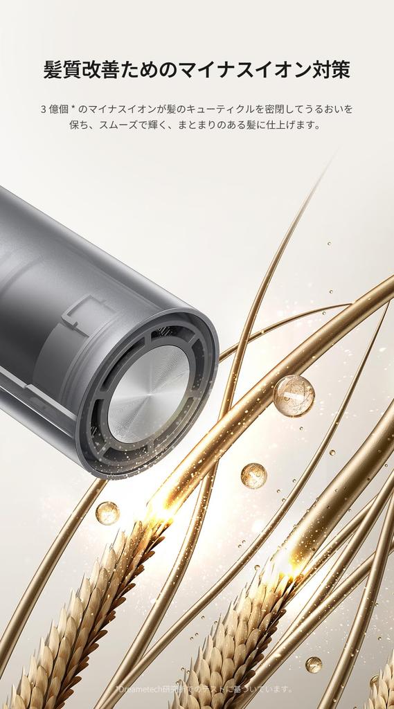 Dreame Pocket Быстросохнущий Фен для волос 3 Складные Формы Профессиональный Укладчик Легкий 300 г RPM Мотор 300 миллионов Платиновый Отрицательный Постоянный