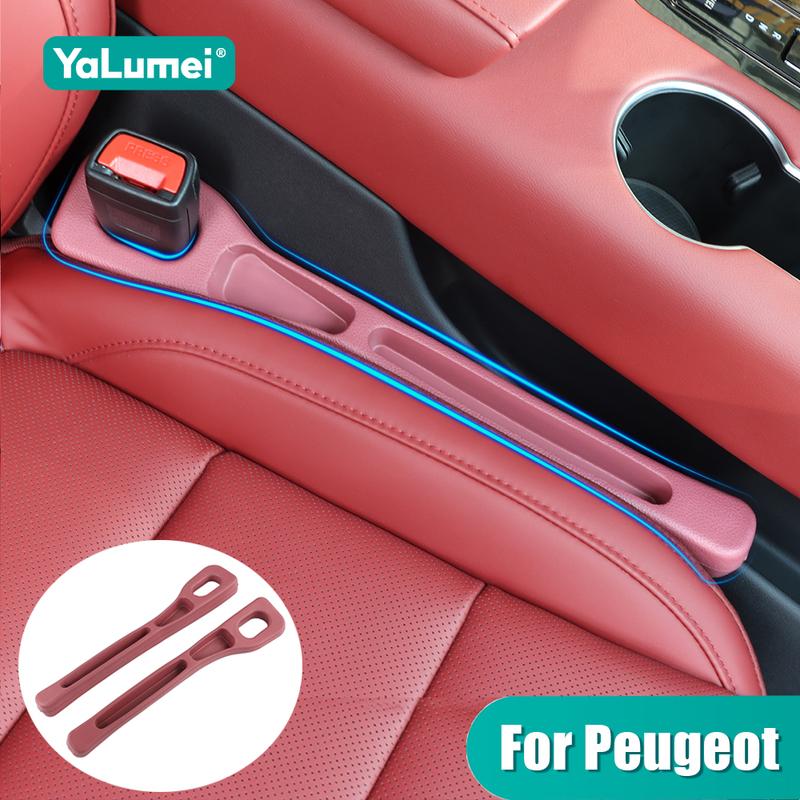 Для Peugeot 3008 5008 206 207 208 301 306 307 308 T9 508 607 4008 406 407 2008 SW CC GT Автомобильные аксессуары: Органайзер для хранения в щели сиденья