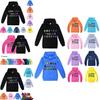 Girls Boys Kids Hoodies Game Pattern Hoody Coat Tops Age 314yrs
