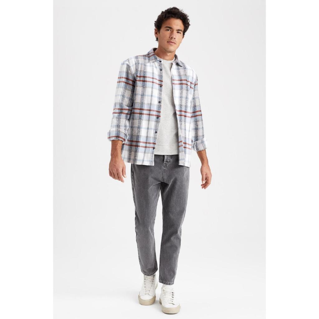 Рубашка Lumberjack с длинным рукавом в клетку стандартного кроя