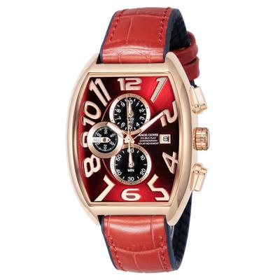 Мужские часы Angel Clover DOUBLE PLAY SOLAR Red DPS38PRE-RE,