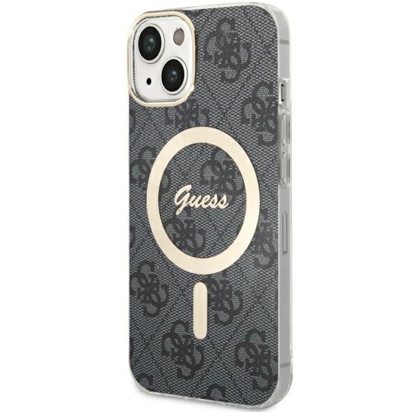 Etui do iPhone 14 Guess Hardcase MagSafe Czarne