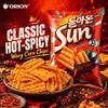 Кукурузные чипсы Orion Wavy Классический Остро-Пряный Вкус 70 г хрустящие кукурузные снеки остро-пряного вкуса