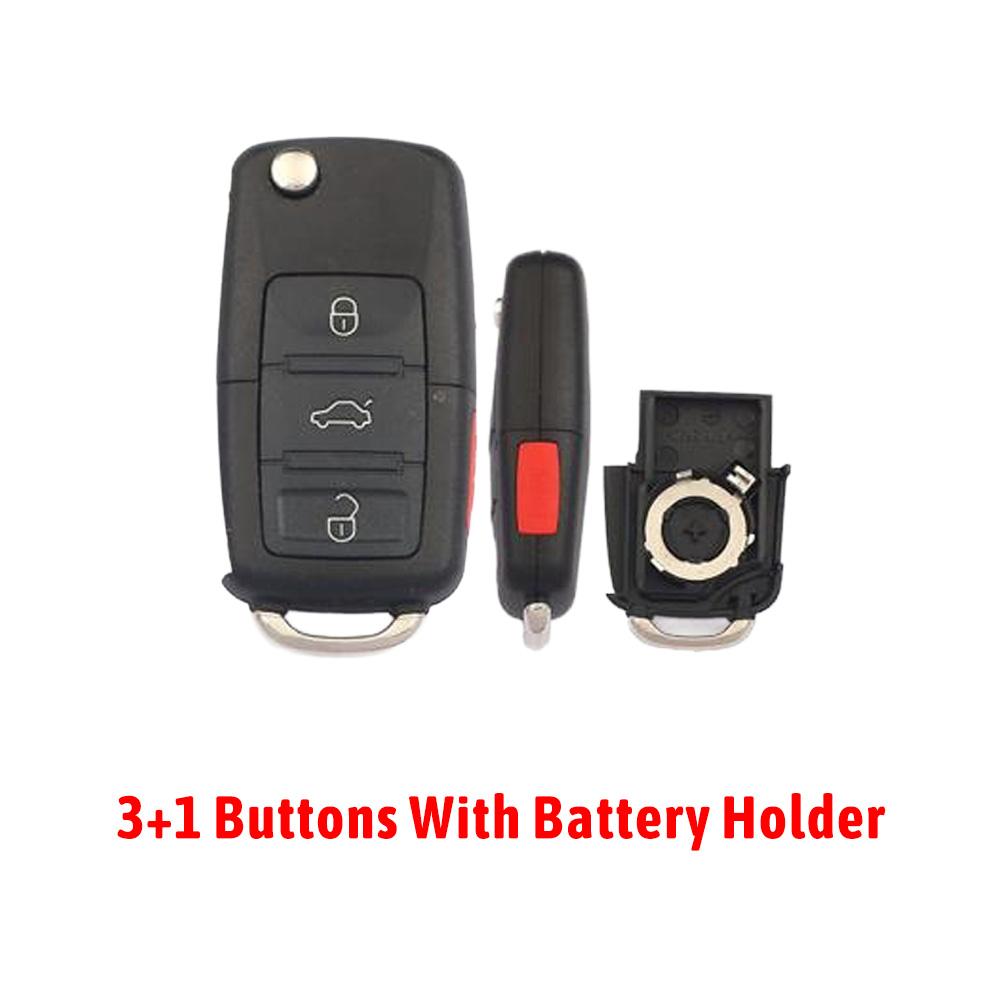 Запасной корпус брелка-ключ с откидным лезвием Пульт Fit For Keydiy B01 Xhorse Vvdi Smart Корпус Крышка Fit For Vw B5 Passat Lavida Bora Sagitar Tiguan