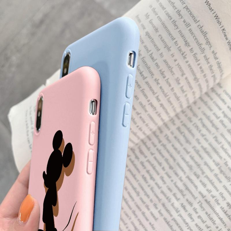 Cartoon Patterned Soft Silicone Case For Samsung A55 M35 S24 Xiaomi Redmi Note 13 Pro iPhone Huawei Honor Realme Camera Protective Shockproof Cover